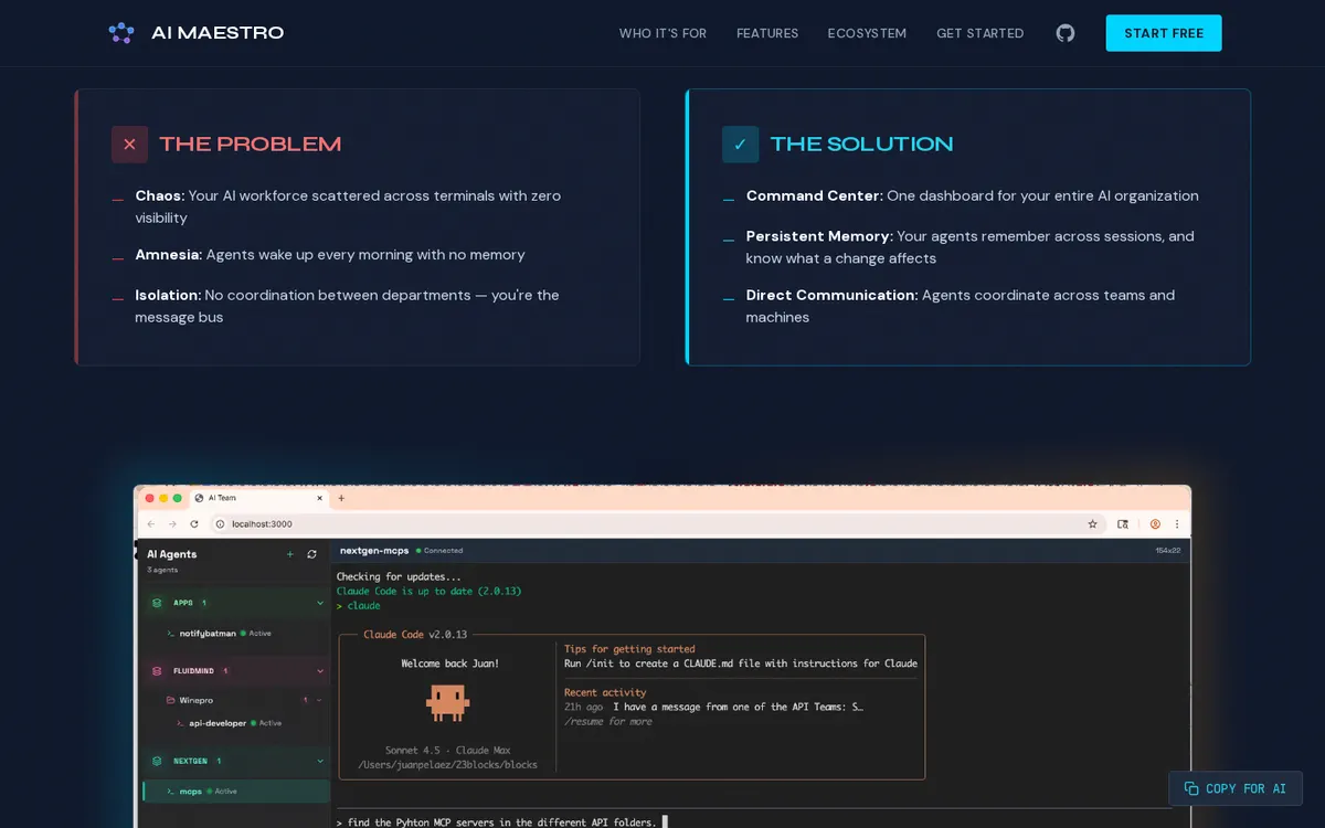 AI Maestro screenshot 2 thumbnail