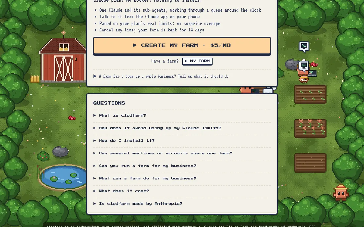 clodfarm screenshot 2 thumbnail