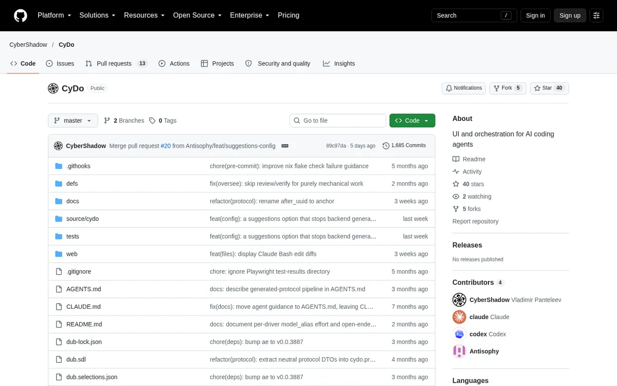 CyDo product page screenshot