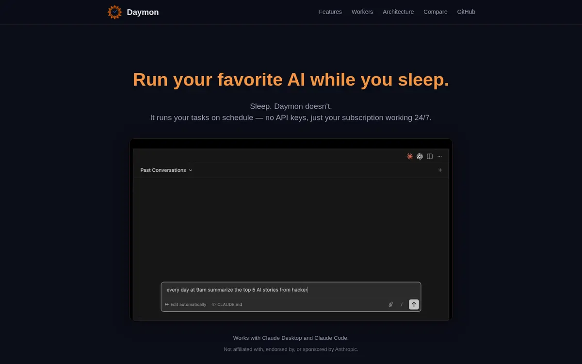 Daymon product page screenshot 1