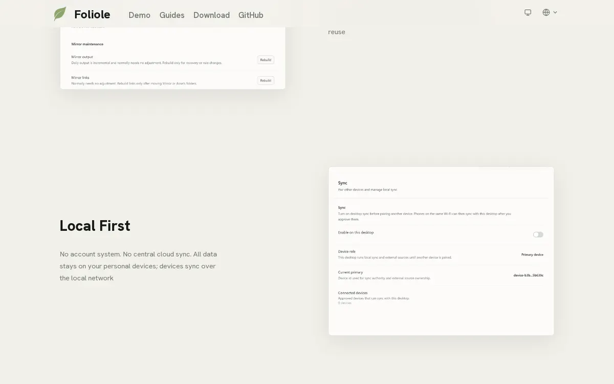 Foliole screenshot 3 thumbnail