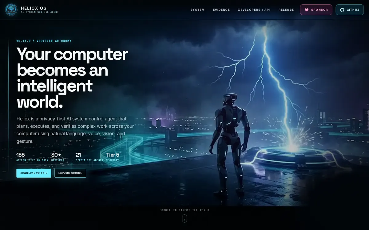 Heliox OS screenshot 2 thumbnail