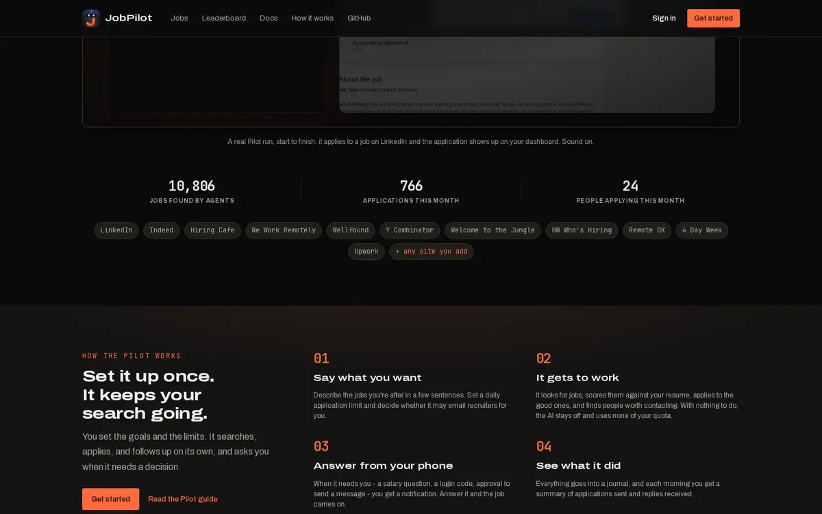 JobPilot screenshot 2 thumbnail