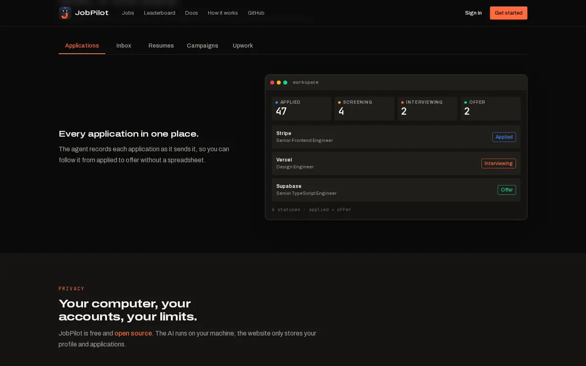 JobPilot screenshot 3 thumbnail
