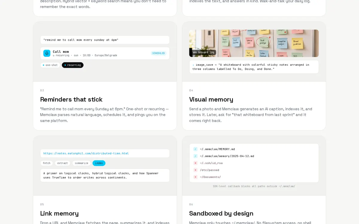 Memclaw screenshot 3 thumbnail