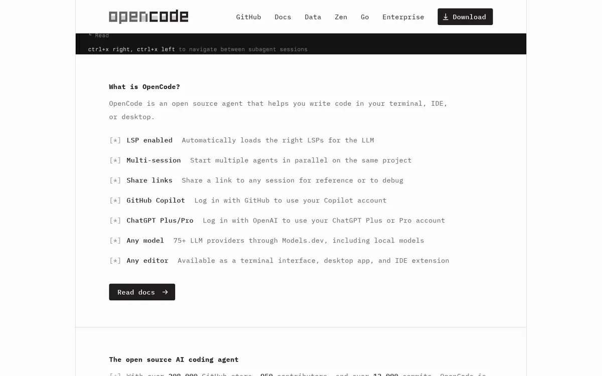 OpenCode screenshot 2 thumbnail