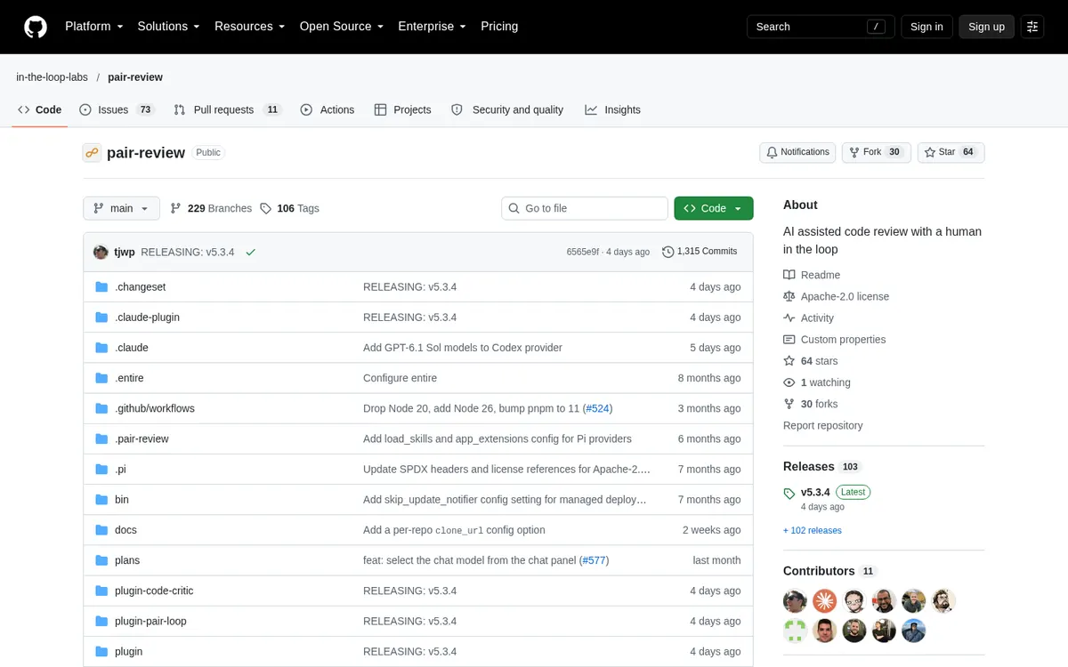 pair-review product page screenshot