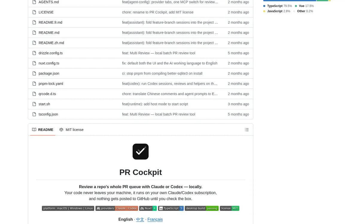 PR Cockpit screenshot 2 thumbnail