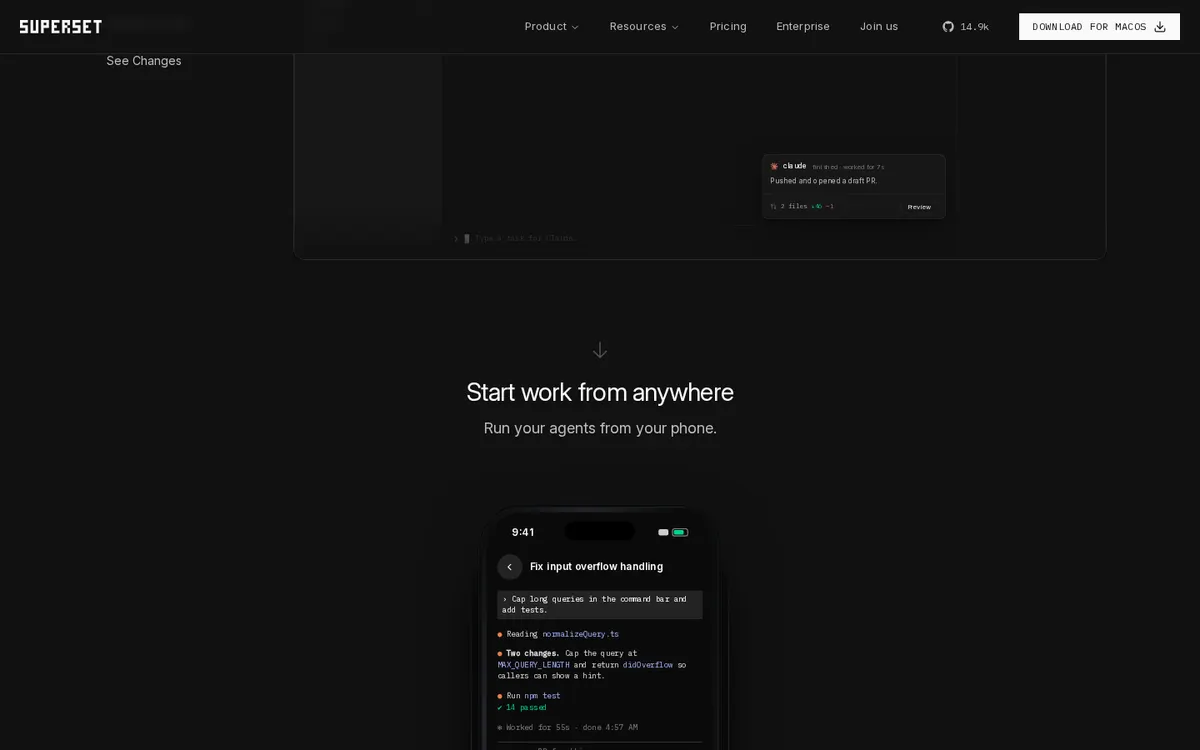 Superset screenshot 2 thumbnail