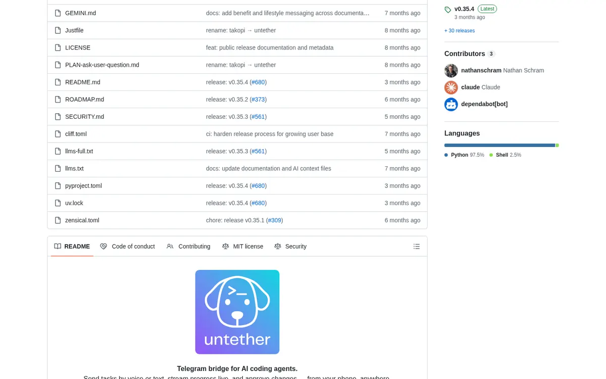 Untether screenshot 2 thumbnail