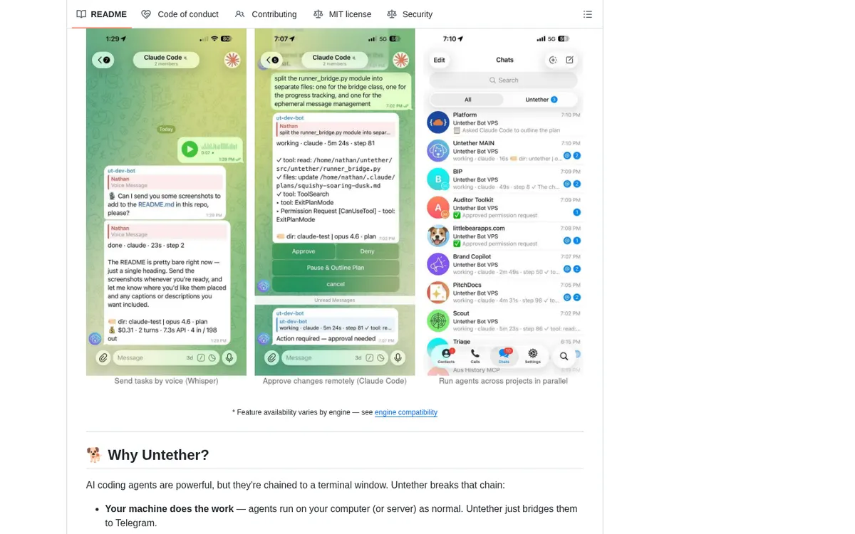 Untether screenshot 3 thumbnail